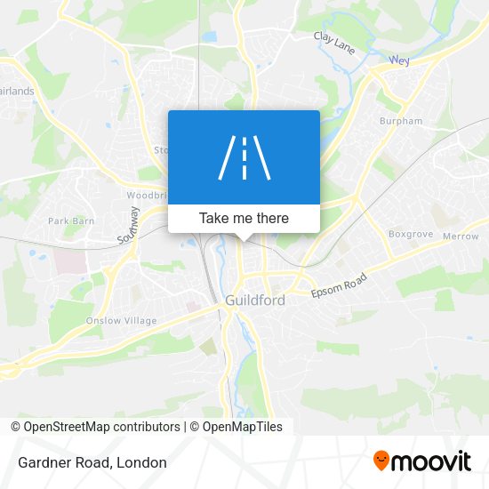 Gardner Road map