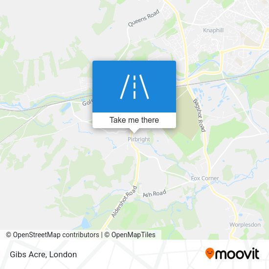 Gibs Acre map