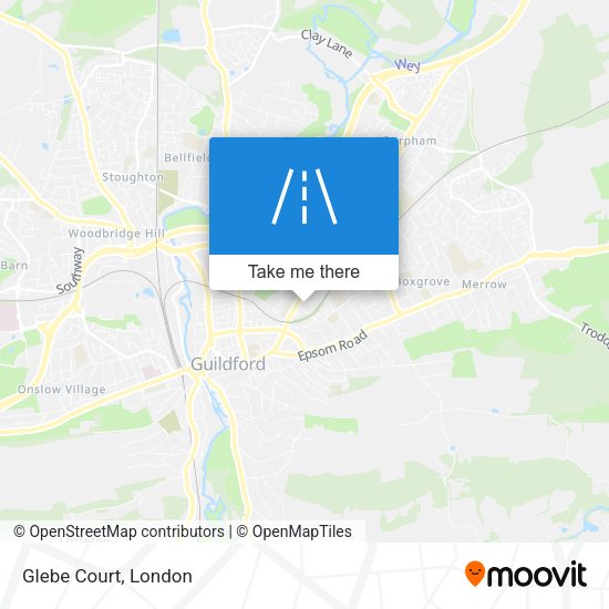 Glebe Court map