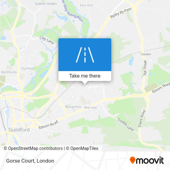 Gorse Court map