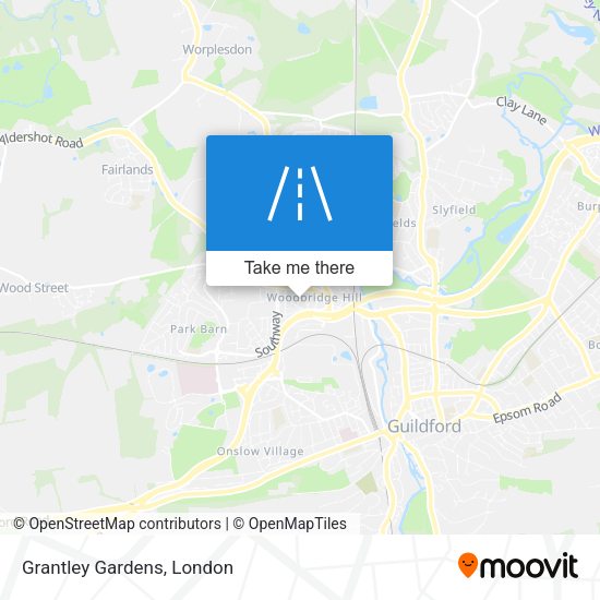 Grantley Gardens map