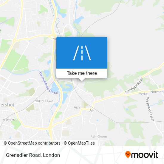 Grenadier Road map