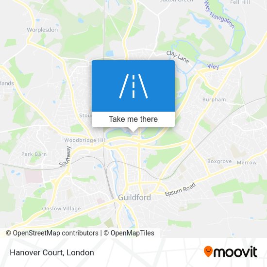 Hanover Court map