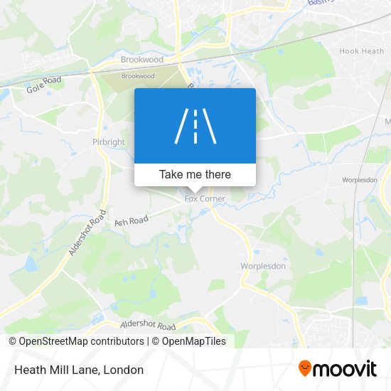 Heath Mill Lane map