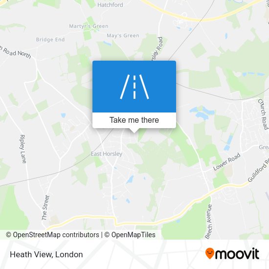 Heath View map