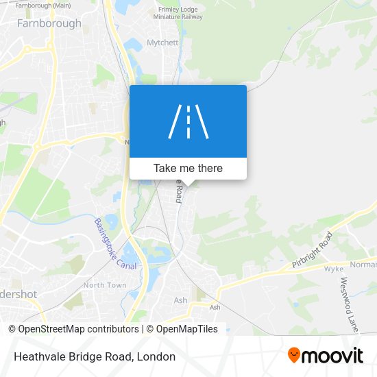 Heathvale Bridge Road map