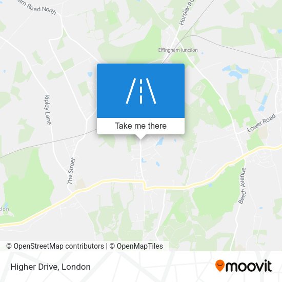 Higher Drive map
