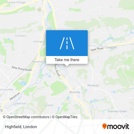 Highfield map
