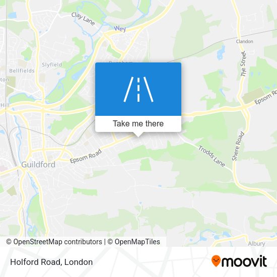 Holford Road map