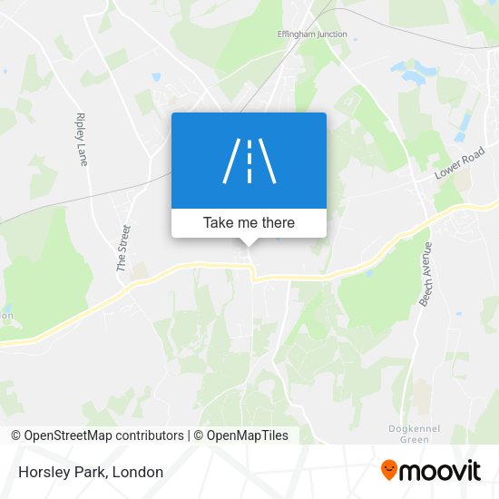 Horsley Park map