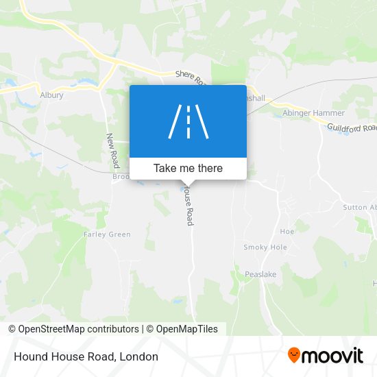Hound House Road map