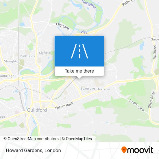Howard Gardens map