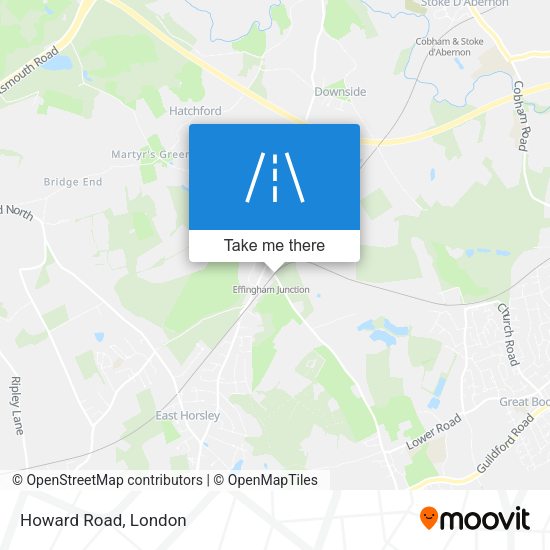 Howard Road map