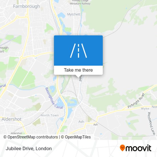 Jubilee Drive map