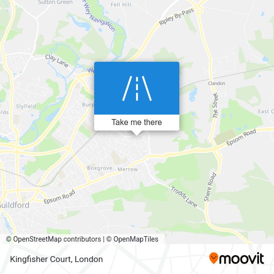 Kingfisher Court map
