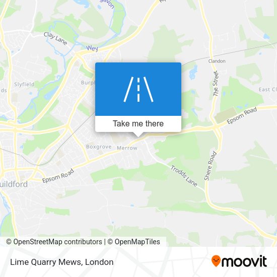 Lime Quarry Mews map