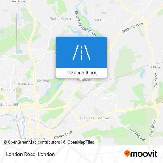 London Road map