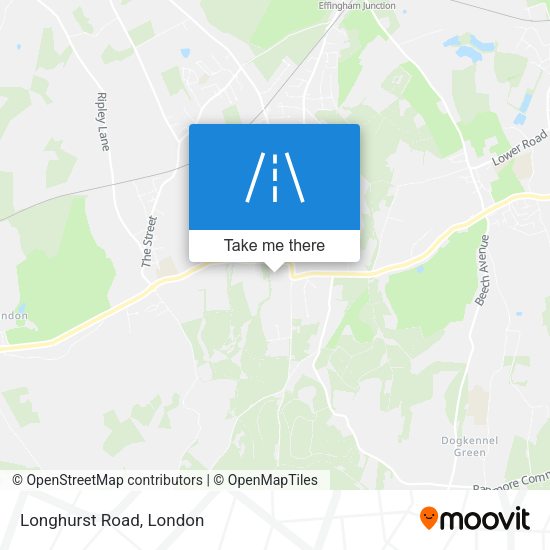 Longhurst Road map