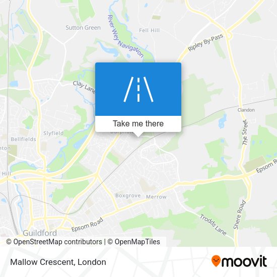 Mallow Crescent map