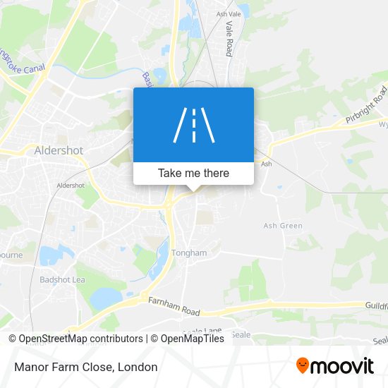 Manor Farm Close map