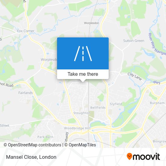 Mansel Close map