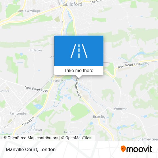 Manville Court map