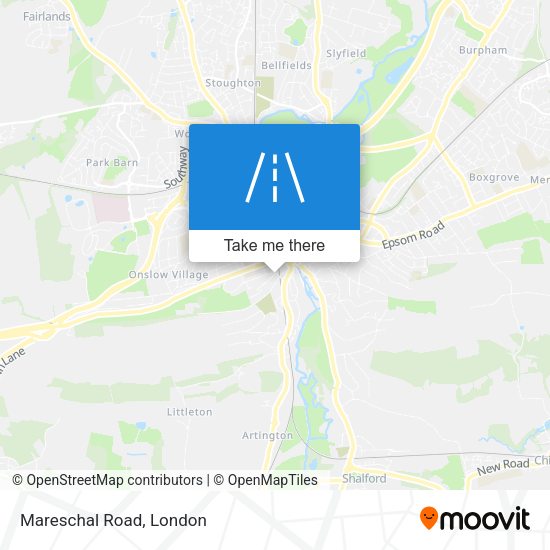 Mareschal Road map