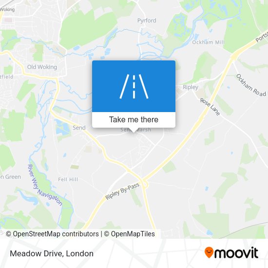 Meadow Drive map