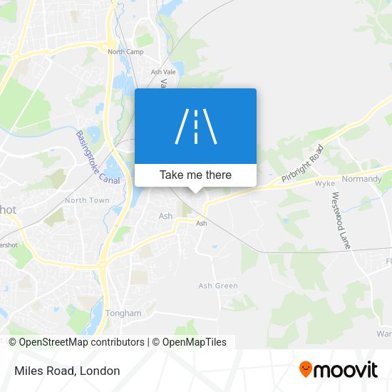 Miles Road map