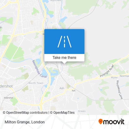 Milton Grange map