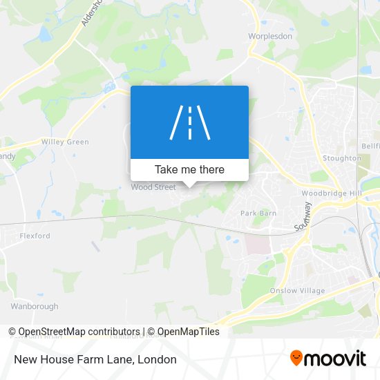 New House Farm Lane map