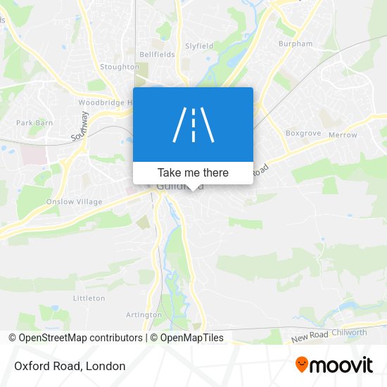 Oxford Road map