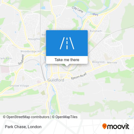 Park Chase map
