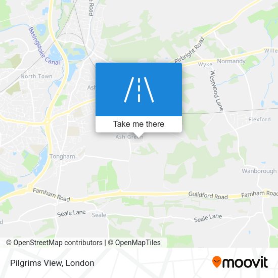 Pilgrims View map