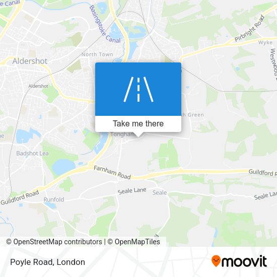 Poyle Road map