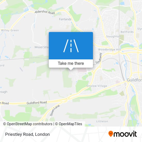 Priestley Road map