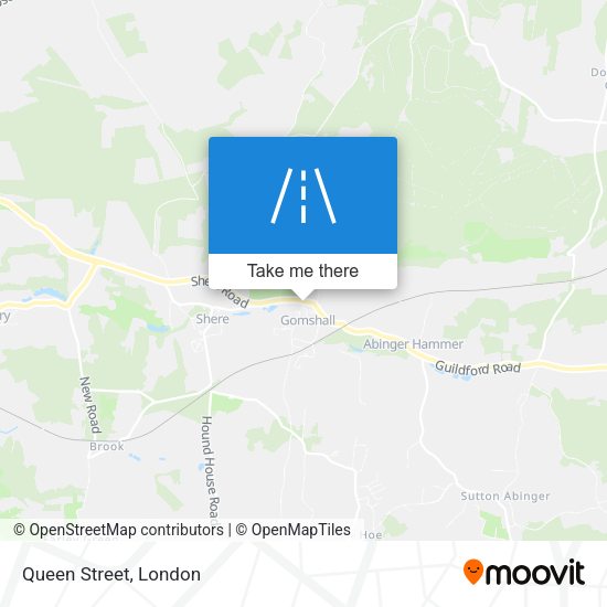 Queen Street map