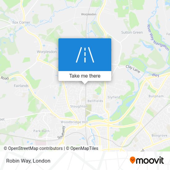 Robin Way map