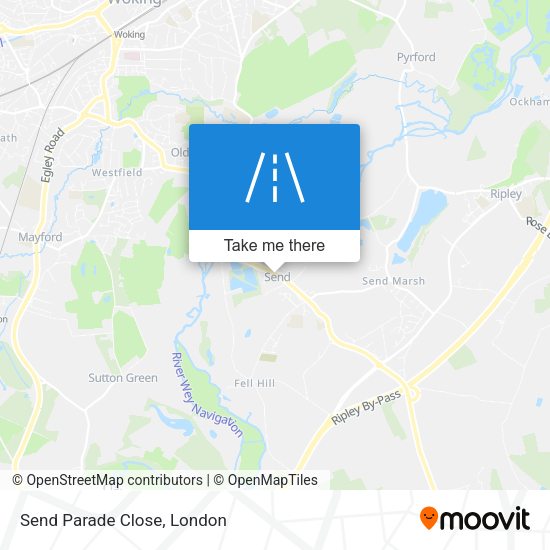 Send Parade Close map