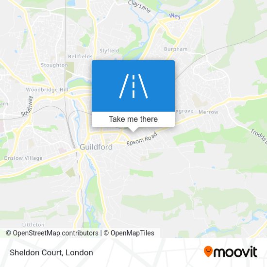 Sheldon Court map