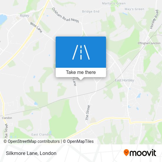Silkmore Lane map