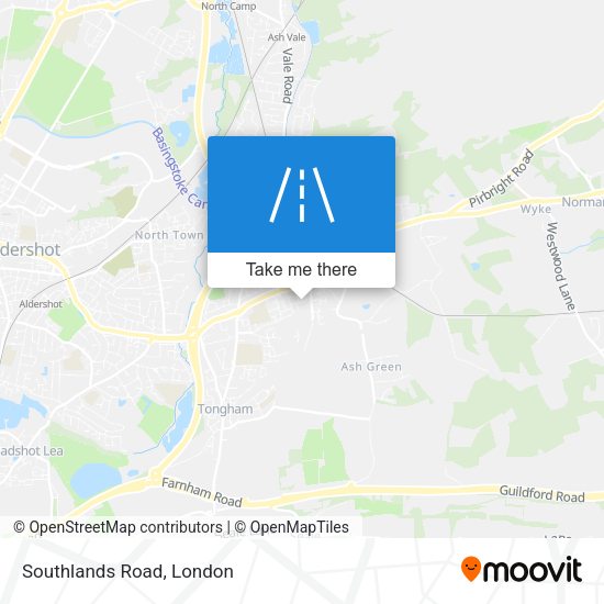 Southlands Road map