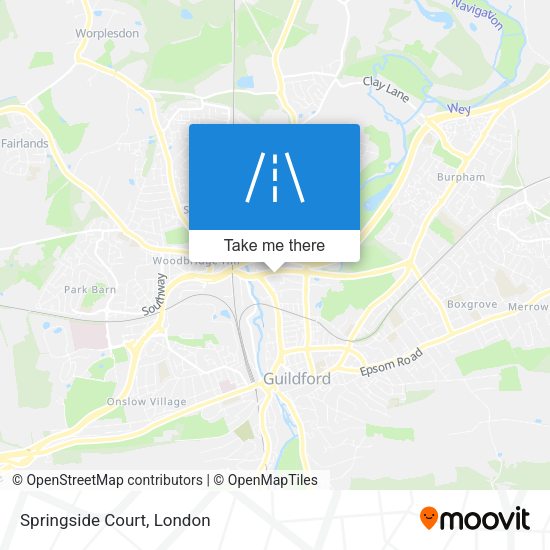 Springside Court map