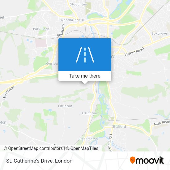 St. Catherine's Drive map