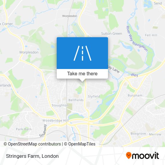 Stringers Farm map