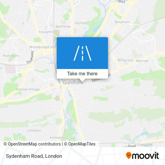 Sydenham Road map