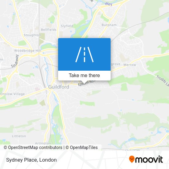 Sydney Place map