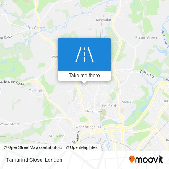 Tamarind Close map