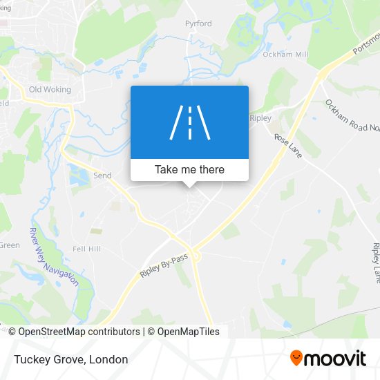 Tuckey Grove map