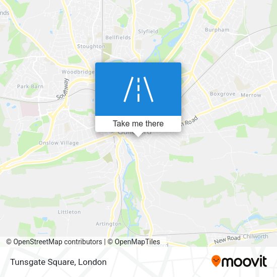 Tunsgate Square map